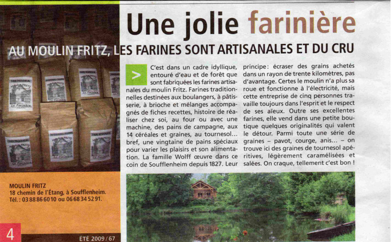 Une jolie farinière