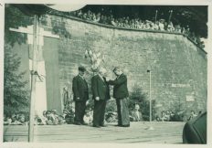 Georges Fritz décoré du Mérite agricole par le maire Louis Schlosser