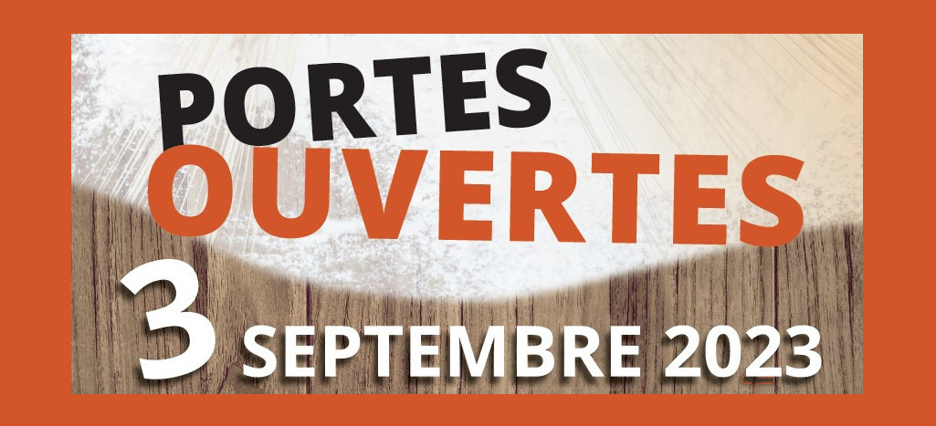 Portes Ouvertes 3 septembre 2023